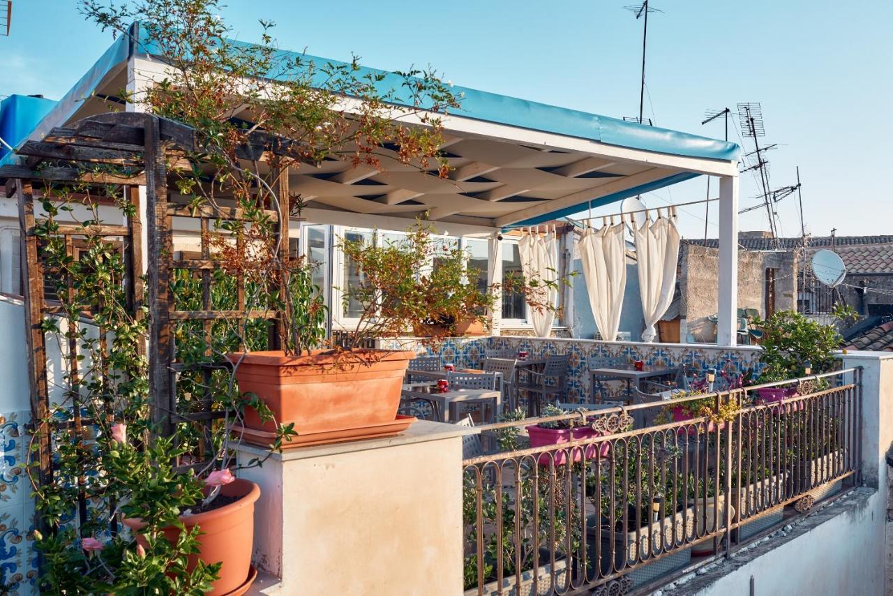 לינה וארוחת בוקר פלרמו La Terrazza Sul Centro מראה חיצוני תמונה